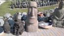 017 Kamenná Moai 100 cm