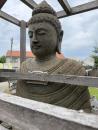 007 Buddha -  přírodní kámen , tesáno 120 cm