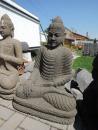 13 Buddha sedící-přírodní kámen  80 cm 